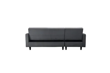 Bäddsoffa Hartford II 213x153x82 cm, Antracit - 213x153x82 cm, Antracit - Möbler - Soffa - Bäddsoffa