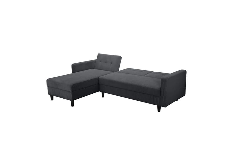 Bäddsoffa Hartford II 213x153x82 cm, Antracit - 213x153x82 cm, Antracit - Möbler - Soffa - Bäddsoffa