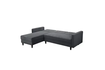 Bäddsoffa Hartford II 213x153x82 cm, Antracit - 213x153x82 cm, Antracit - Möbler - Soffa - Bäddsoffa