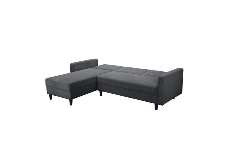 Bäddsoffa Hartford II 213x153x82 cm, Antracit - 213x153x82 cm, Antracit - Möbler - Soffa - Bäddsoffa