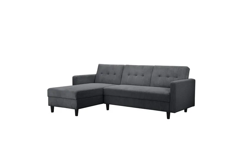 Bäddsoffa Hartford II 213x153x82 cm, Antracit, 213x153x82 cm, Antracit