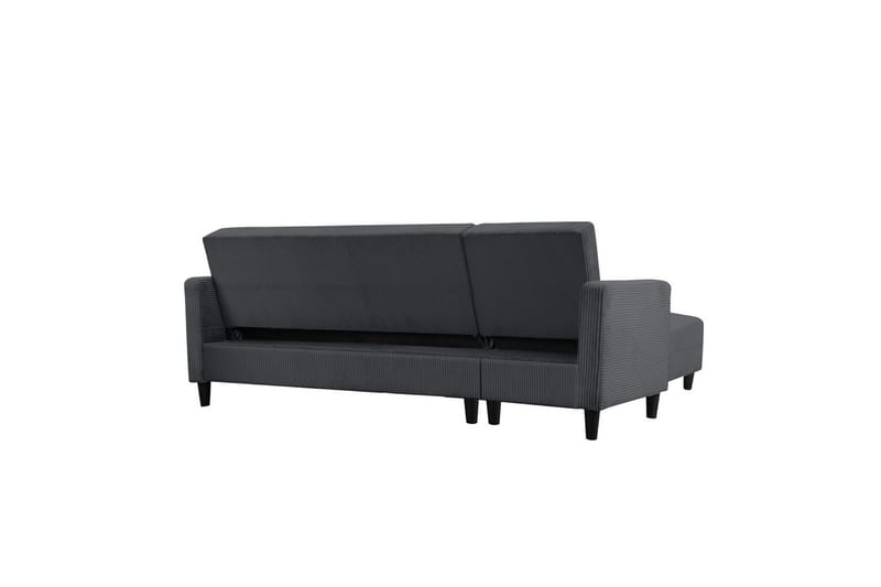 Bäddsoffa Hartford II 213x153x82 cm, Antracit - 213x153x82 cm, Antracit - Möbler - Soffa - Bäddsoffa