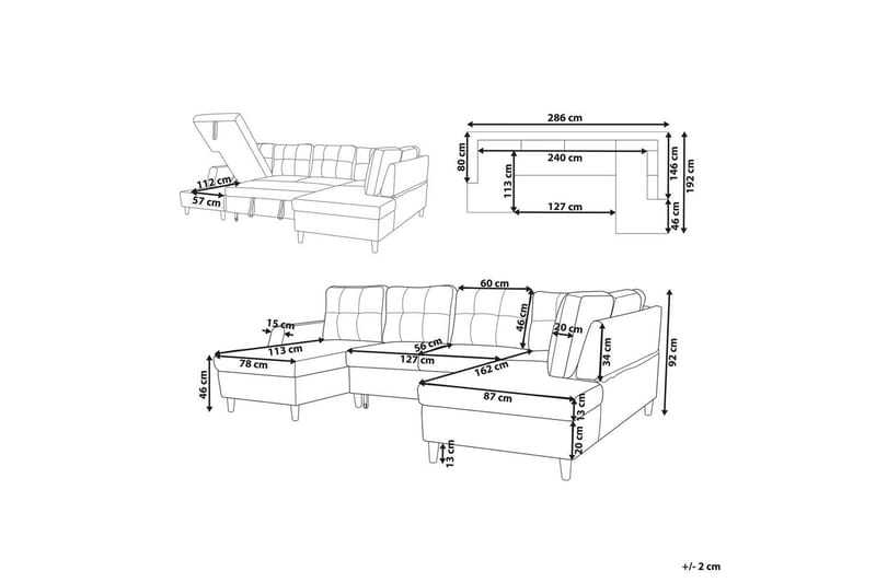 Bäddsoffa Lerum - Möbler - Soffa - Bäddsoffa
