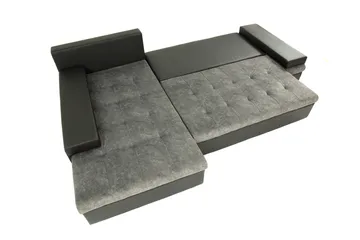 Bäddsoffa med divan - Gul - Möbler - Soffa - Bäddsoffa
