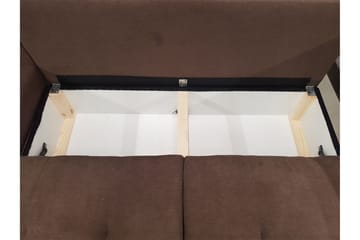 Bäddsoffa med divan - Gul - Möbler - Soffa - Bäddsoffa