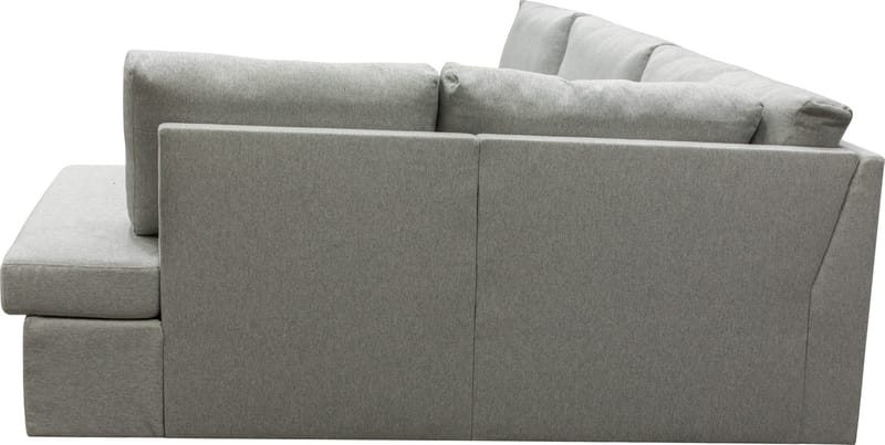 Bäddsoffa med förvaring 232 cm bred - Ljusgrå - Möbler - Soffa - Bäddsoffa