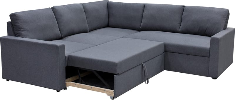 Bäddsoffa med förvaring - Grå - Hörnsoffa - Mörkgrå - Möbler - Soffa - Bäddsoffa
