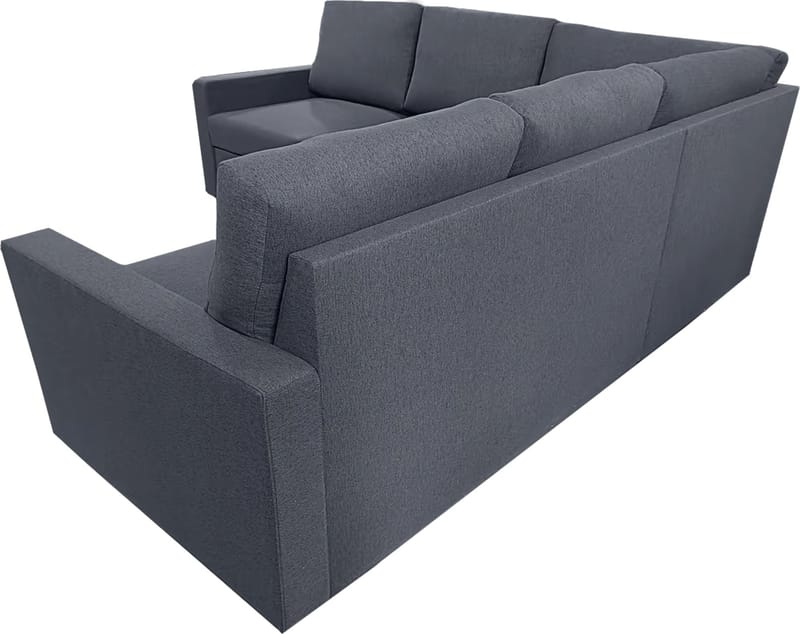 Bäddsoffa med förvaring - Grå - Hörnsoffa - Mörkgrå - Möbler - Soffa - Bäddsoffa