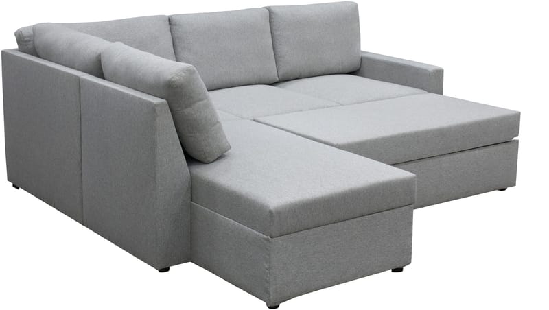 Bäddsoffa med förvaring - Grå - Möbler - Soffa - Bäddsoffa