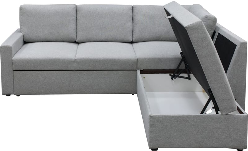 Bäddsoffa med förvaring - Grå - Möbler - Soffa - Bäddsoffa