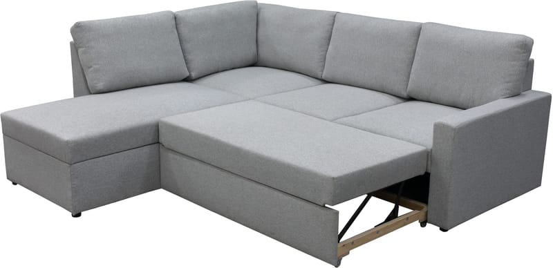 Bäddsoffa med förvaring - Grå - Möbler - Soffa - Bäddsoffa