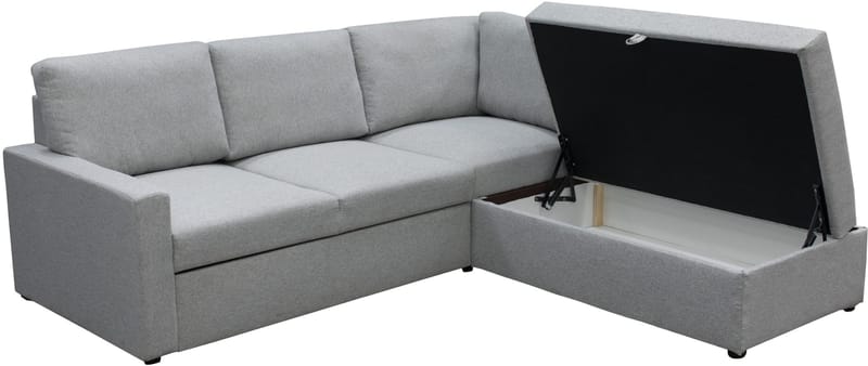 Bäddsoffa med förvaring - Grå - Möbler - Soffa - Bäddsoffa