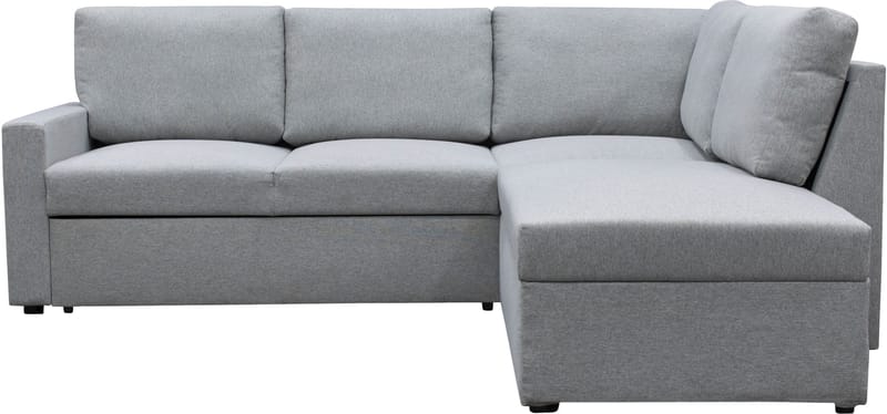 Bäddsoffa med förvaring, Grå