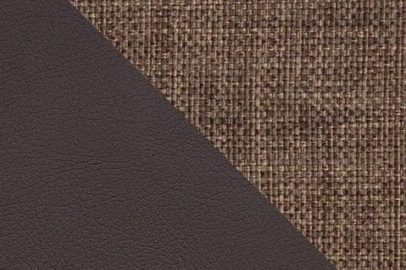 Bäddsoffa med schäslong - Brun - Möbler - Soffa - Bäddsoffa