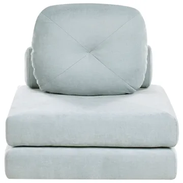Bäddsoffa Olden - Ljusblå - Möbler - Soffa - Bäddsoffa - Bäddsoffa framåtbäddad