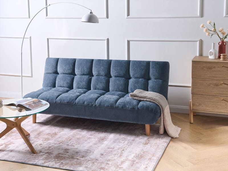 Bäddsoffa Risor - Blå - Möbler - Soffa - Bäddsoffa - Bäddsoffa 2 sits