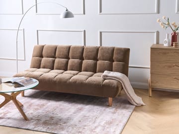 Bäddsoffa Risor - Brun - Möbler - Soffa - Bäddsoffa - Bäddsoffa 2 sits