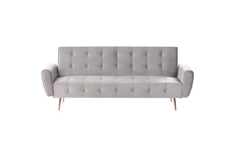 Bäddsoffa Selnes - Grå, koppar - Möbler - Soffa - Bäddsoffa