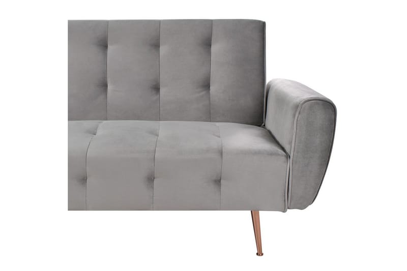 Bäddsoffa Selnes - Grå, koppar - Möbler - Soffa - Bäddsoffa