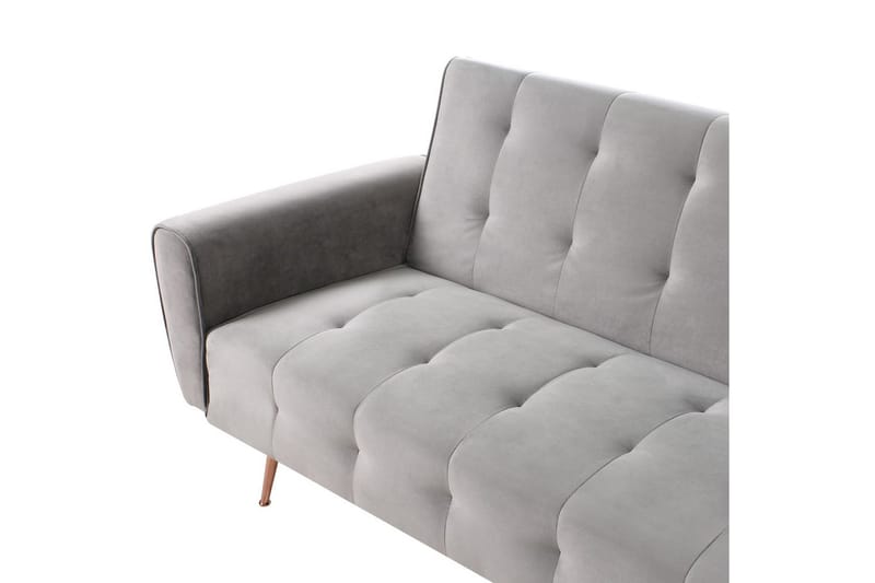 Bäddsoffa Selnes - Grå, koppar - Möbler - Soffa - Bäddsoffa