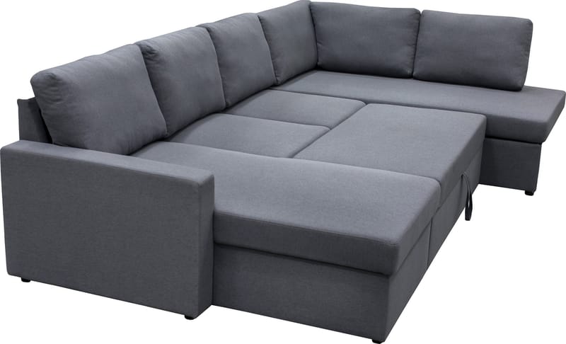 Bäddsoffa Tärnö U-modell - Mörkgrå - Möbler - Soffa - Bäddsoffa
