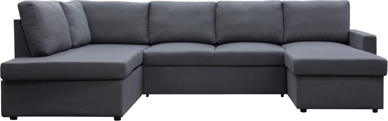 Bäddsoffa Tärnö U-modell - Mörkgrå - Möbler - Soffa - Bäddsoffa