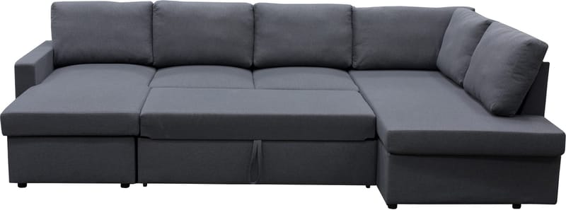 Bäddsoffa Tärnö U-modell - Mörkgrå - Möbler - Soffa - Bäddsoffa