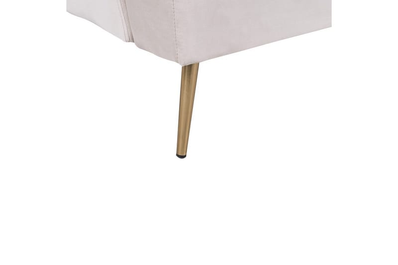 Bäddsoffa Vettre - Beige, guld - Möbler - Soffa - Bäddsoffa