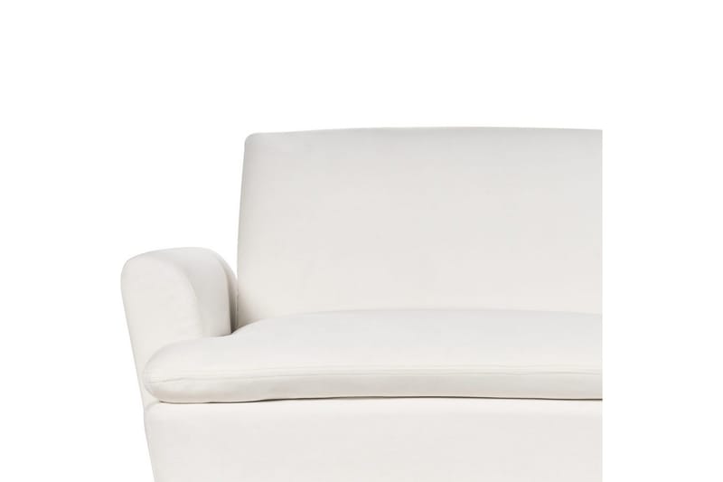 Bäddsoffa Vettre - Vitt, guld - Möbler - Soffa - Bäddsoffa