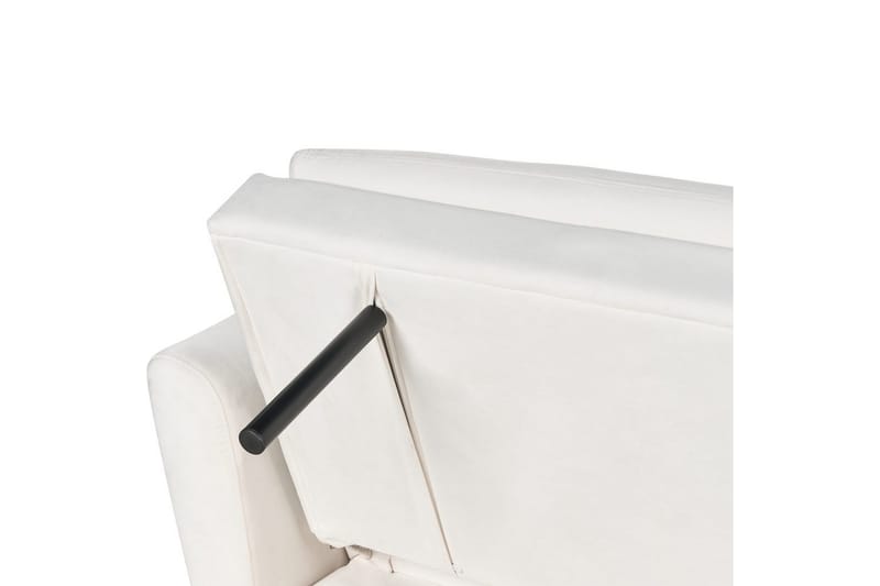 Bäddsoffa Vettre - Vitt, guld - Möbler - Soffa - Bäddsoffa
