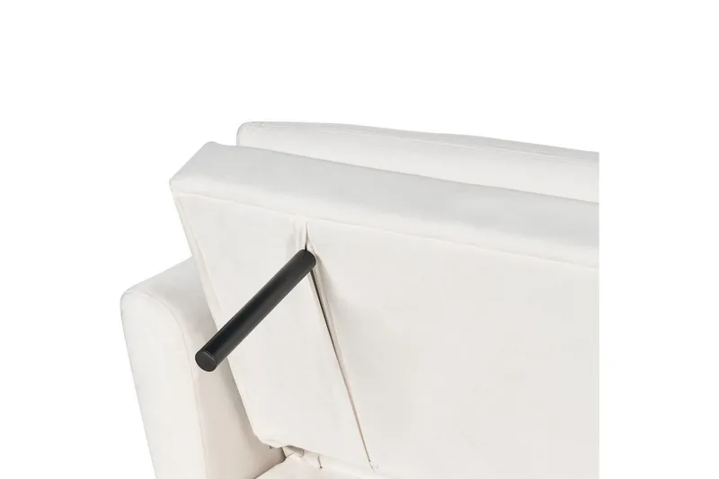 Bäddsoffa Vettre - Vitt, guld - Möbler - Soffa - Bäddsoffa