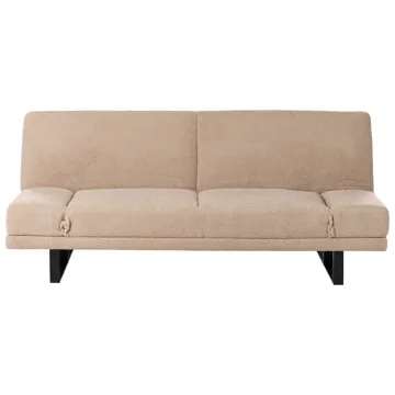 Bäddsoffa York Bouclé - Sandbeige - Möbler - Soffa - Bäddsoffa - Bäddsoffa 2 sits