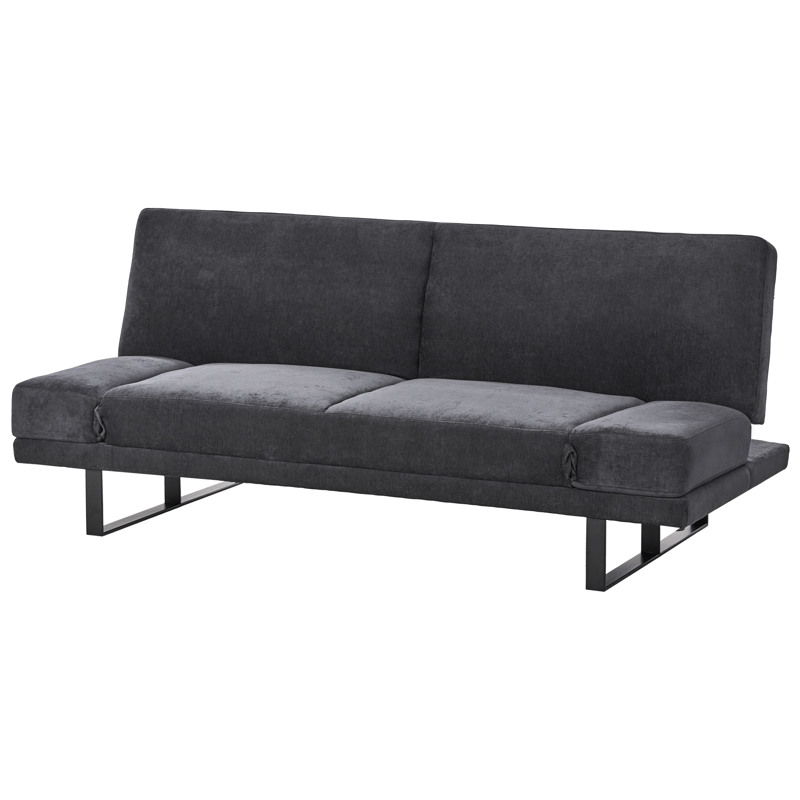 Bäddsoffa York Chenille - Svart - Möbler - Soffa - Bäddsoffa