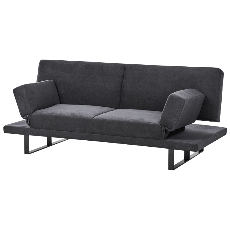 Bäddsoffa York Chenille - Svart - Möbler - Soffa - Bäddsoffa