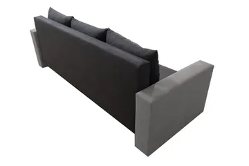 Banaso Bäddsoffa - Svart/Röd - Möbler - Soffa - Bäddsoffa