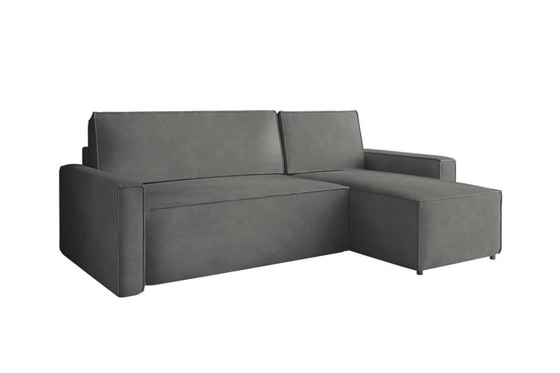 Bandon 3-sits Hörnbäddsoffa - Grå - Möbler - Soffa - Bäddsoffa