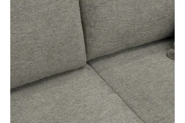 Barile Bäddsoffa Dubbeldivan 4-sits i Plysch - Brun - Möbler - Soffa - Bäddsoffa