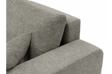 Barile Bäddsoffa Dubbeldivan 4-sits i Plysch - Brun - Möbler - Soffa - Bäddsoffa