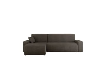 Barile Bäddsoffa med Divan 3-sits i Plysch