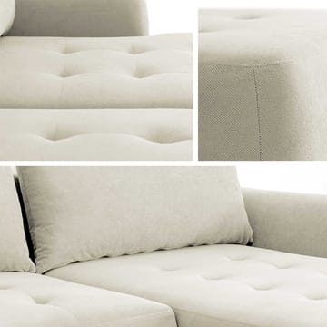 Bastos 3-sits Bäddsoffa med Divan Högervänd - Mörkgrå - Möbler - Soffa - Bäddsoffa