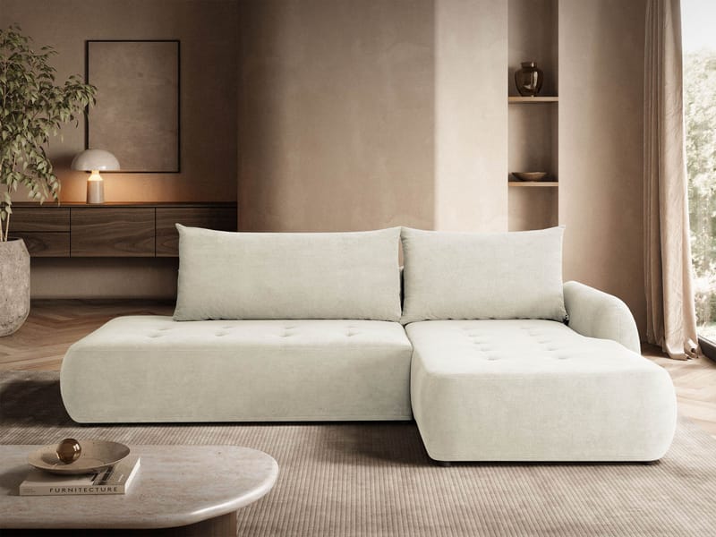 Bastos Bäddsoffa med Divan Höger - Beige - Möbler - Soffa - Bäddsoffa