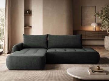 Bastos Bäddsoffa med Divan Vänster - Grå - Möbler - Soffa - Bäddsoffa