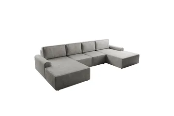 Bella Bäddsoffa Dubbeldivan 4-sits i Plysch