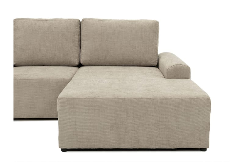 Bella Bäddsoffa Dubbeldivan 4-sits i Plysch - Grå - Möbler - Soffa - Bäddsoffa