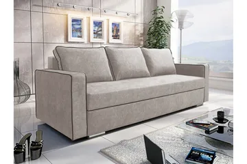 Beno Bäddsoffa - Beige/Grå - Möbler - Soffa - Bäddsoffa
