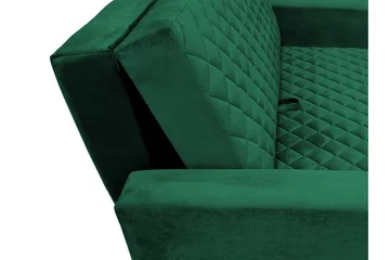 Bensbyn 2-sits Bäddsoffa Rutmönster - Svart - Möbler - Soffa - Bäddsoffa