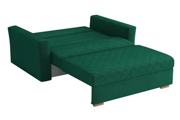 Bensbyn 2-sits Bäddsoffa Rutmönster - Svart - Möbler - Soffa - Bäddsoffa