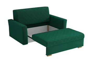 Bensbyn 2-sits Bäddsoffa Rutmönster - Svart - Möbler - Soffa - Bäddsoffa
