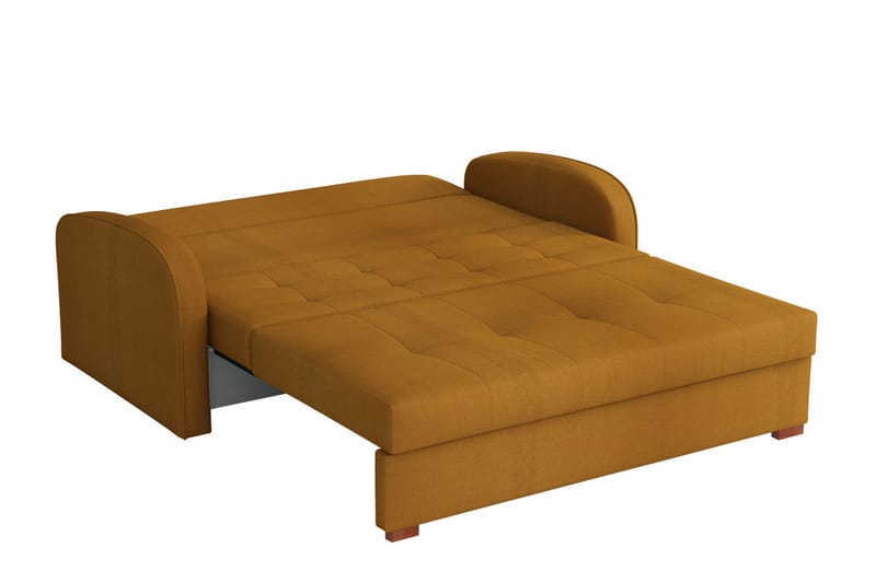 Bensbyn Bäddsoffa 153x98x85 cm - Mörkgrå - Bäddsoffa - Bäddsoffa 2 sits - Sammetssoffa