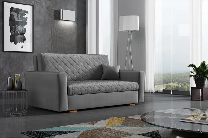 Bensbyn Bäddsoffa - Grå - Möbler - Soffa - Bäddsoffa